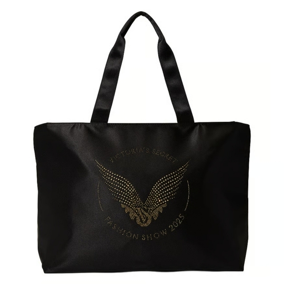 NWT! Victoria's Secret 2025 FASHION SHOW Black Tote - Picture 15 of 15